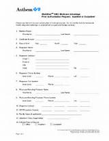 Medicare Rx Prior Authorization Form Pictures