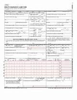 Medicare 1500 Form Example Images