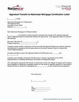 Images of Mortgage Servicing Letters