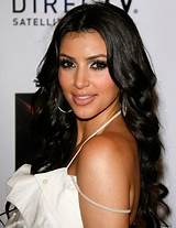 Kim Kardashian Eyes Makeup Photos