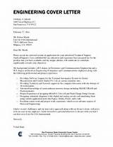 Photos of Cover Letter For Electrical Design Engineer