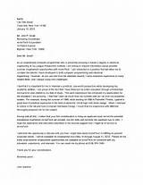 Electrical Engineering Cover Letter