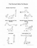 Exercise Routine Lose Belly Fat Pictures
