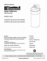 Images of Kenmore Water Softener Intellisoft 350 Series