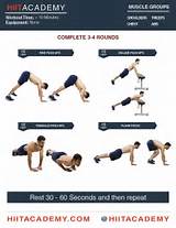 Push Workout Exercises Photos