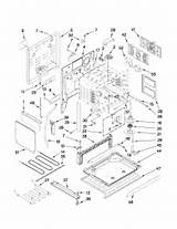 Pictures of Jenn Air Downdraft Electric Range Parts