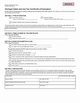 Pictures of Michigan Sales Tax License Form