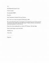 Insurance Broker Termination Letter Sample Pictures