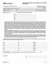 Pictures of Corporate Resolution Authorized Signers Template