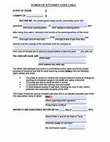 Images of Power Of Attorney Form Texas Free Pdf