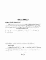 Joint Tenancy Quit Claim Deed Form Photos