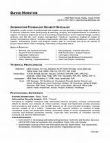 Pictures of Corporate Security Resume Examples