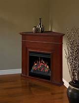 Corner Electric Fireplace Cherry Pictures