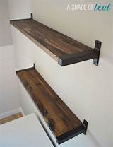 Rustic Shelf Hardware Pictures