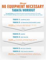Pictures of Tabata Exercise Routine