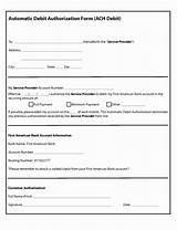 Images of Automatic Payment Authorization Form Template