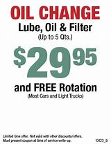 Oil Change And Tire Rotation Specials Pictures