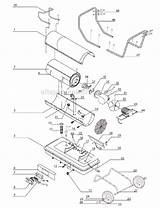 Master Kerosene Forced Air Heater Parts