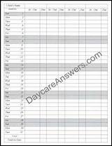 Images of Daycare Payment Log