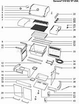 Weber Genesis E 310 Gas Grill Replacement Parts