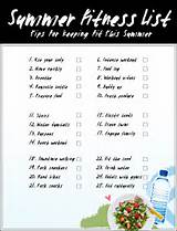 Photos of Fitness Workout List