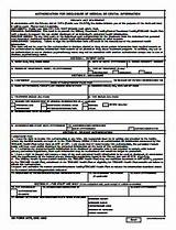 Dd Form 2870 Authorization For Disclosure Of Medical Images