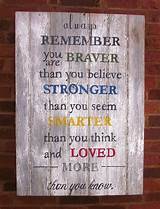Photos of Quotes Painted On Wood