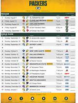 Photos of Packers Nfl Schedule 2017