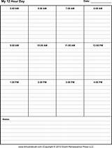 12 Hour Rotating Shift Schedule Template Pictures