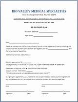 Photos of Patient Payment Plan Agreement Template