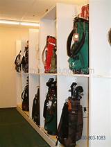 Pictures of Golf Bag Storage Racks