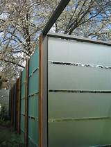 Images of Outdoor Glass Fence Panels