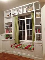 Built In Shelves Around Window Images