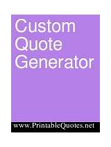 Quote Generator