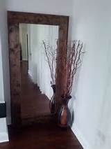 Large Barn Wood Mirror Pictures