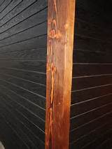 Pictures of Charred Wood Siding