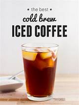 Cold Brew Iced Coffee Recipe Pictures