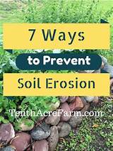 A Way To Control Soil Erosion