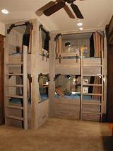 Images of Bunk Beds With Built In Shelves