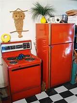 Pictures of Retro Frigidaire Refrigerator