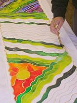 Silk Scarf Painting Classes Images