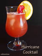 Hurricane Drink Recipe Images
