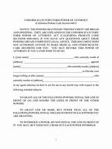 California Statutory Durable Power Of Attorney Form