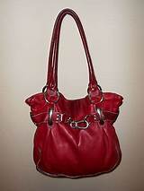 Images of B Makowsky Red Handbags