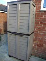 Outdoor Storage Units With Shelves Pictures
