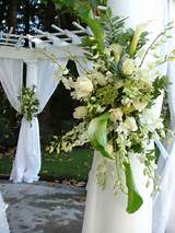 Wedding Aisle Flower Arrangements Images