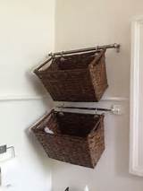Pictures of Hanging Wall Storage Baskets