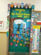 Images of Pete The Cat School Shoes Bulletin Board