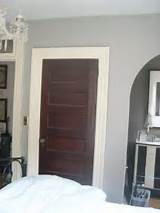 Pictures of Dark Wood Door With White Trim