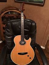Photos of Ibanez Thin Body Acoustic Electric Guitar
